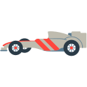 Racecar Emoji Free Open-Source SVG Icon