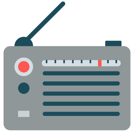 Radio (Firefox OS Emoji) Free Open-Source SVG Icon (Firefox OS Emoji)