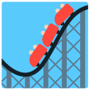 Rollercoaster Ride Free Open-Source SVG Icon