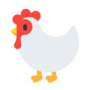 Rooster Emoji Free Open-Source SVG Icon