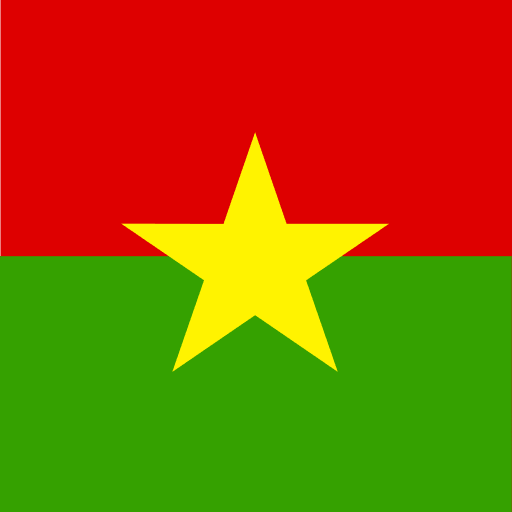 Burkina Faso Flag (1x1) Free Open-Source SVG Icon (Flag Icons)