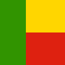 Benin Country Flag (1x1) Free Open-Source SVG Icon