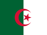 Algerian Flag (4x3) Free Open-Source SVG Icon