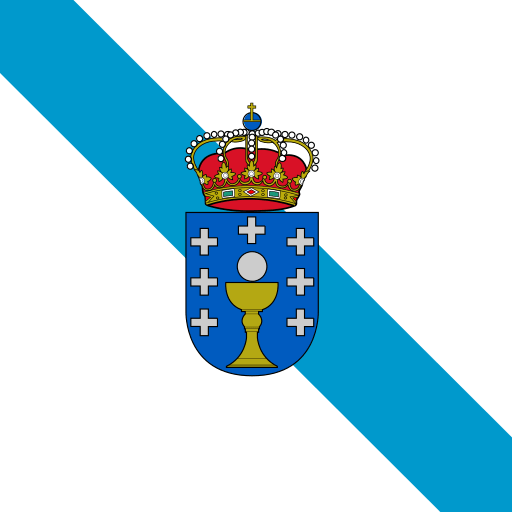 Galician Flag (1x1) Free Open-Source SVG Icon (Flag Icons)