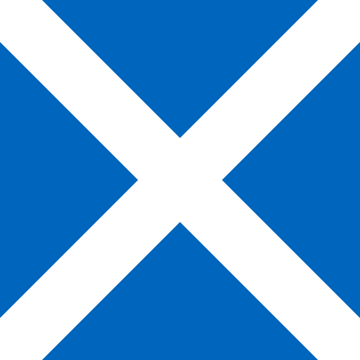 Great Britain Scotland Flag (1x1) Free Open-Source SVG Icon (Flag Icons)