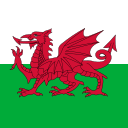 Wales Flag (1x1) Free Open-Source SVG Icon