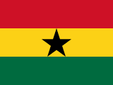 Ghana Flag (4x3) Free Open-Source SVG Icon