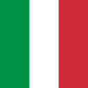 Italy Flag (1x1) Free Open-Source SVG Icon