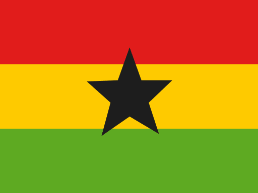 Ghana National Flag Free Open-Source SVG Icon (Flagpack)