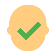 Approval Confirmation (Flat Color) Free Open-Source SVG Icon