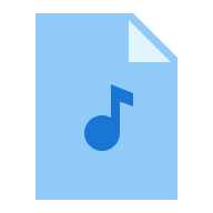 Audio File Free Open-Source SVG Icon