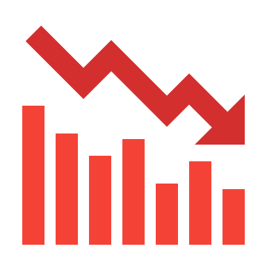 Bearish Market Trend Free Open-Source SVG Icon (Flat Color Icons)