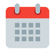 Calendar (Flat Color) Free Open-Source SVG Icon