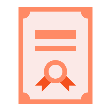 Diploma Certificate (Flat) Free Open-Source SVG Icon (Flat Color Icons)