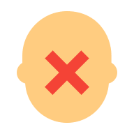 Disapprove Action (Flat Color) Free Open-Source SVG Icon