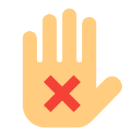 Disclaimer Notice Free Open-Source SVG Icon