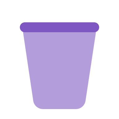 Empty Trash Bin (Flat Color) Free Open-Source SVG Icon (Flat Color Icons)