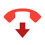 End Call Action (Flat Color) Free Open-Source SVG Icon