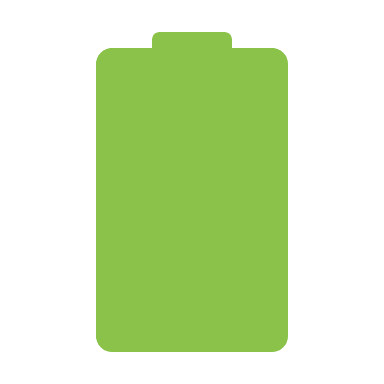 Full Battery Indicator (Flat Color) Free Open-Source SVG Icon (Flat Color Icons)