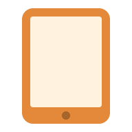 iPad Device (Flat Color) Free Open-Source SVG Icon