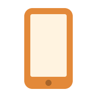 iPhone Smartphone (Flat Color) Free Open-Source SVG Icon