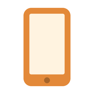 iPhone Smartphone (Flat Color) Free Open-Source SVG Icon (Flat Color Icons)