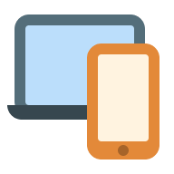 Multiple Devices (Flat Color) Free Open-Source SVG Icon