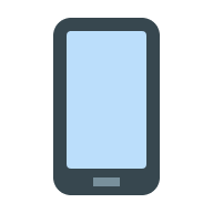 Android Phone (Flat Color) Free Open-Source SVG Icon