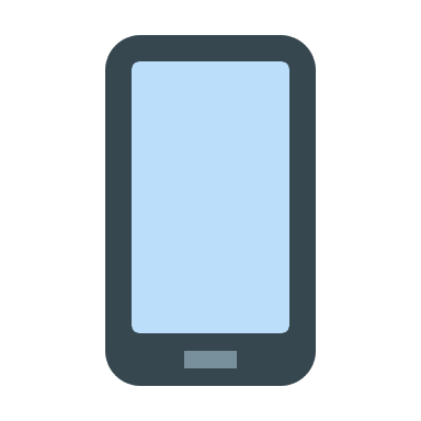 Android Phone (Flat Color) Free Open-Source SVG Icon (Flat Color Icons)