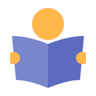 Reading Activity (Flat Color) Free Open-Source SVG Icon