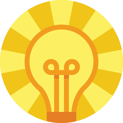 Light Bulb Free Open-Source SVG Icon (Flat UI Icons)