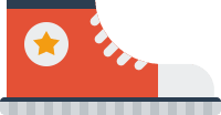 Converse Shoe Brand Free Open-Source SVG Icon