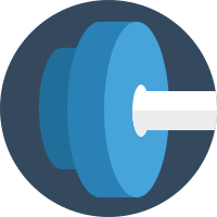 Fitness and Exercise Program (Flat UI) Free Open-Source SVG Icon