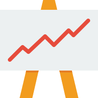 Graph Chart Representation Free Open-Source SVG Icon