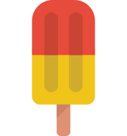 Ice Cream Treat (Flat UI) Free Open-Source SVG Icon