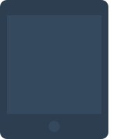 iPad Tablet Free Open-Source SVG Icon