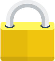 Lock Symbol (Flat UI) Free Open-Source SVG Icon