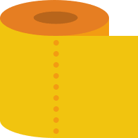 Toilet Paper Roll Free Open-Source SVG Icon