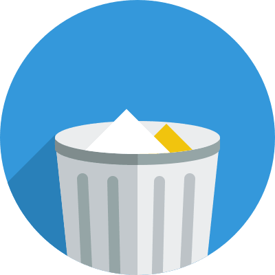 Trash Bin (Flat) Free Open-Source SVG Icon (Flat UI Icons)