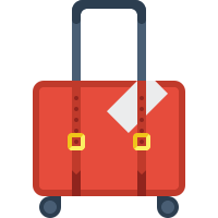 Travel Trip Bag Free Open-Source SVG Icon