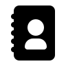 Address Book (Solid) Free Open-Source SVG Icon