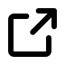 Arrow Up Right From Square (Outline) Free Open-Source SVG Icon