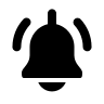 Active Notification Bell (Solid) Free Open-Source SVG Icon