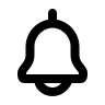 Notification Bell (Outline) Free Open-Source SVG Icon