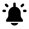 Ringing Bell Notification (Solid) Free Open-Source SVG Icon