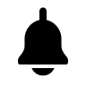 Solid Bell Notification (Filled) Free Open-Source SVG Icon