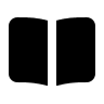 Open Book (Solid) Free Open-Source SVG Icon