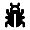 Solid Bug Illustration (Flowbite) Free Open-Source SVG Icon