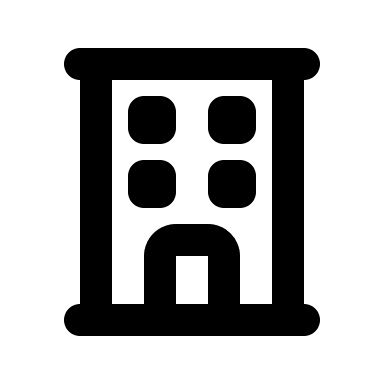 Building Structure (Outline) Free Open-Source SVG Icon (Flowbite Icons)