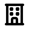 Building Structure (Outline) Free Open-Source SVG Icon